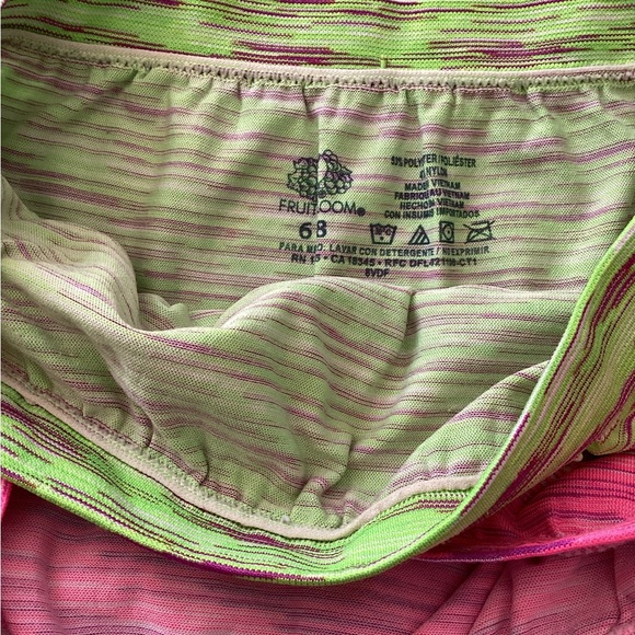 Girls Black Sports Bra with Colorful Panties and black tights - Picture 10 of 16